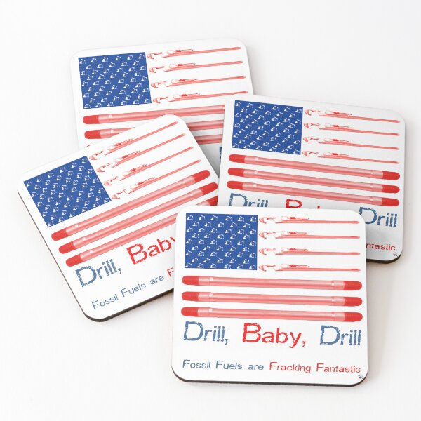 Item preview, Oil and Gas US flag - Drill, Baby, Drill designed and sold by Truthstoliveby.