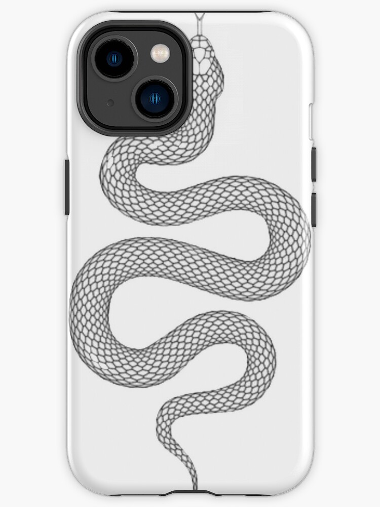 Funda iPhone SE 2020 Serpiente (gris) 