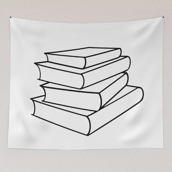 Item preview, Book Stack designed and sold by beckahbrooks.