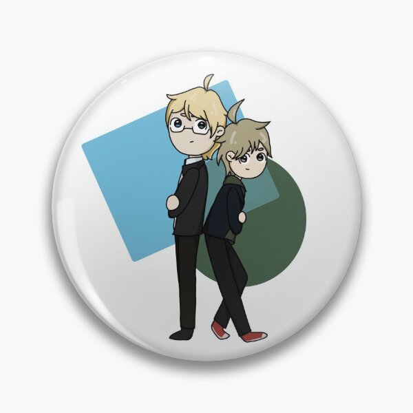 Item preview, Byakuya and Makoto designed and sold by TurtlesAfloat.