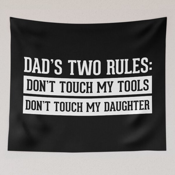 Item preview, Dad's Two Rules designed and sold by crazy merchs.