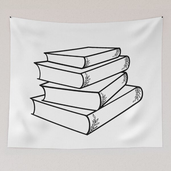 Item preview, Book Stack designed and sold by beckahbrooks.