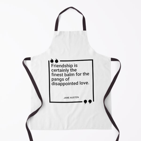 Item preview, Jane Austen - Friendship is certainly the finest balm for the pangs of disappointed love. designed and sold by SocraticQuotes.
