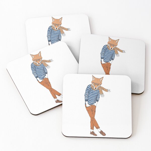 Item preview, cool fox designed and sold by Bertoldis.