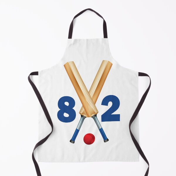 Item preview, Cricket number 82 - eighty two with bats and ball designed and sold by AllShirts21.