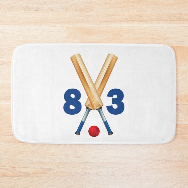 Item preview, Cricket number 83 - eighty three with bats and ball designed and sold by AllShirts21.