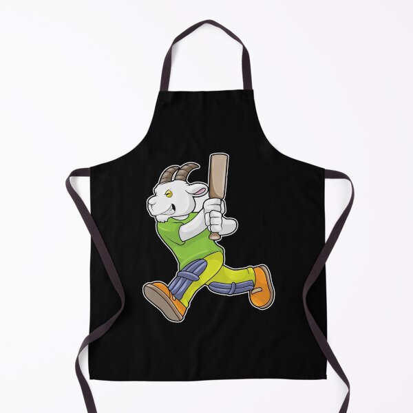 Item preview, Goat as Batsman with Cricket bat designed and sold by Snabdesign84.