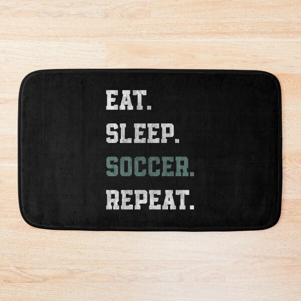 Item preview, Eat Sleep Soccer Repeat designed and sold by helliazidi.
