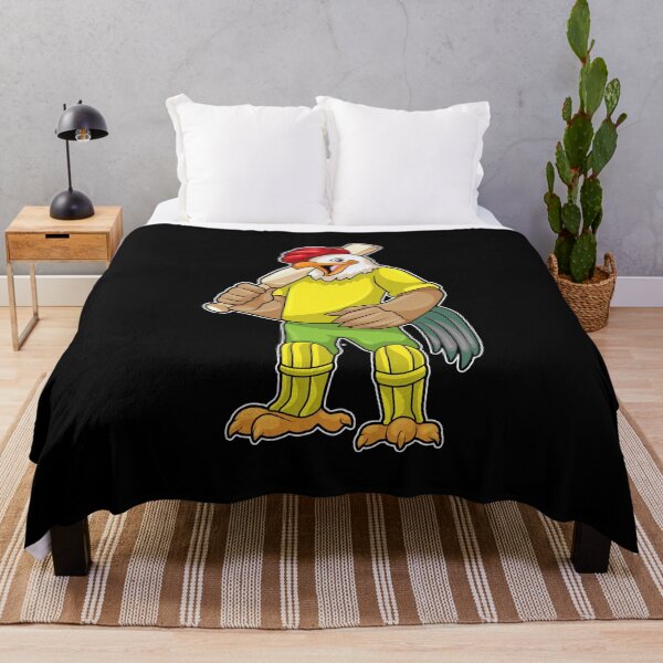 Item preview, Rooster as Batsman with Cricket bat designed and sold by Snabdesign84.