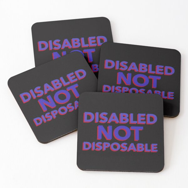 Item preview, Disabled Not Disposable designed and sold by Disabledland.