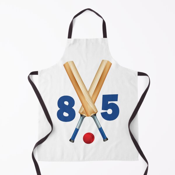 Item preview, Cricket number 85 - eighty five with bats and ball designed and sold by AllShirts21.