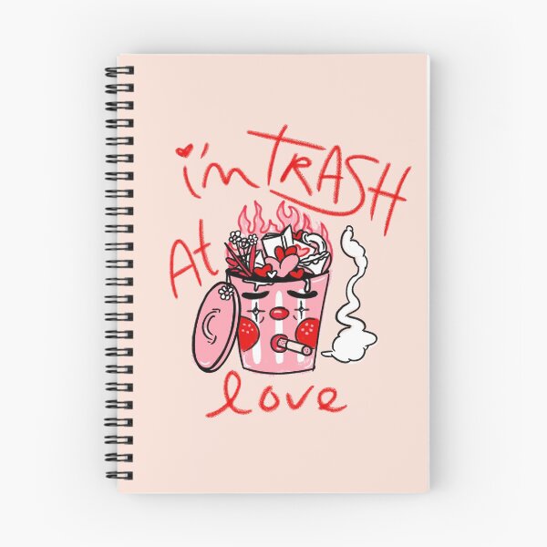 Item preview, i'm trash at love designed and sold by thenewkidco.