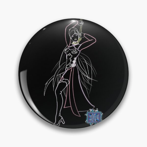 Item preview, Fighting aisling in neon style designed and sold by ghostflowerl.