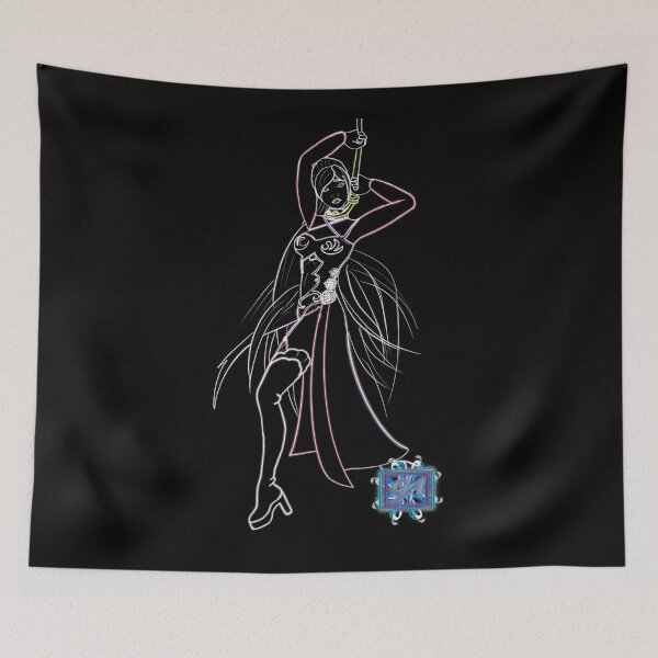 Item preview, Fighting aisling in neon style designed and sold by ghostflowerl.