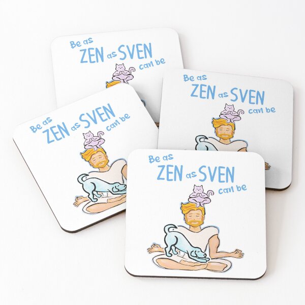 Item preview, Be as Zen as Sven Can Be designed and sold by ErnestJoy.
