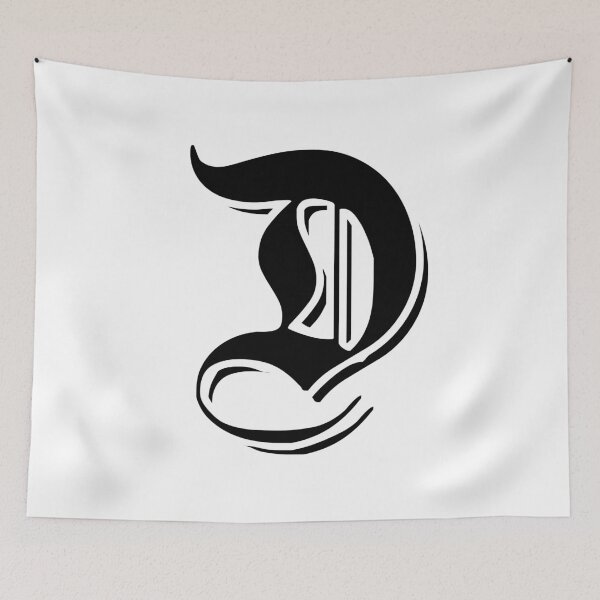 Item preview, Monogram Initial Letter D designed and sold by Lartheviking.