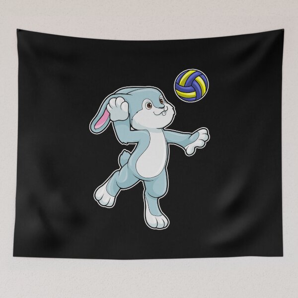 Item preview, Rabbit Volleyball player Volleyball designed and sold by Snabdesign84.