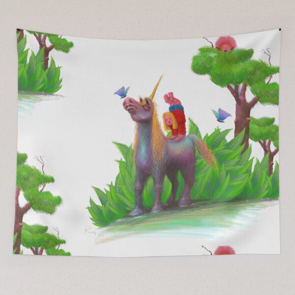 Item preview, A Unicorn in my Forest designed and sold by Marc Rubin.