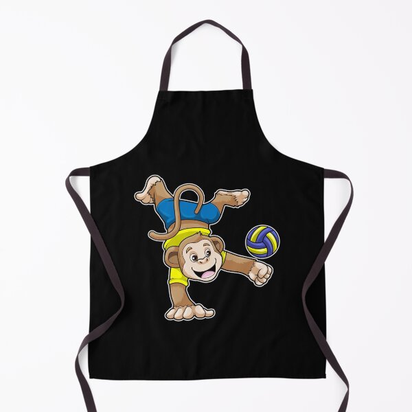 Item preview, Monkey Volleyball player Volleyball designed and sold by Snabdesign84.