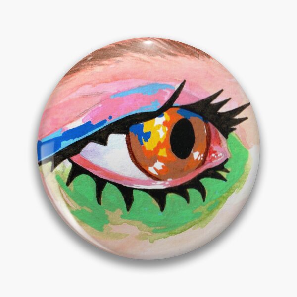 Item preview, Watercolor Posca Sparkle Eye designed and sold by seasofstars.