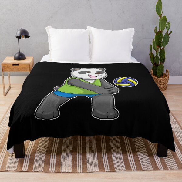 Item preview, Panda at Sports with Volleyball designed and sold by Snabdesign84.