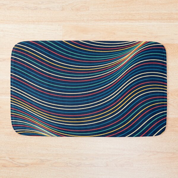 Item preview, Abstract Color Lines Waves designed and sold by MintaApparel.