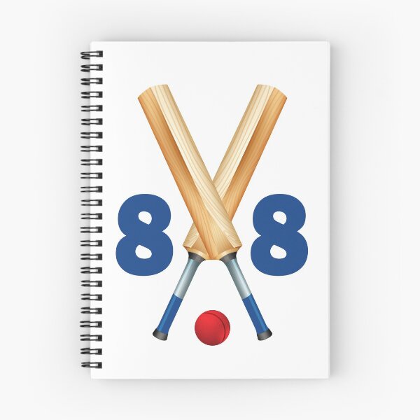 Item preview, Cricket number 88 - eighty eight with bats and ball designed and sold by AllShirts21.