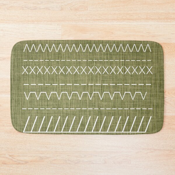 Item preview, Textured Fabric Effect Sewing Stitches Pattern designed and sold by Nancyanna.
