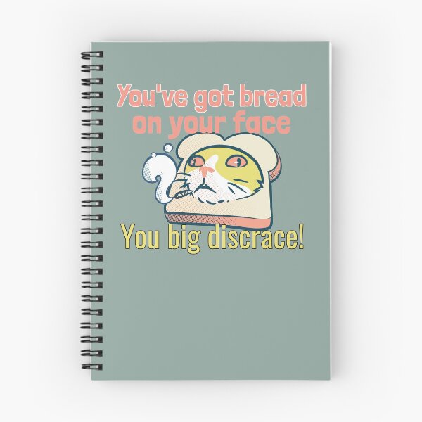 Item preview, Bread on cat's face designed and sold by EducateUplift.