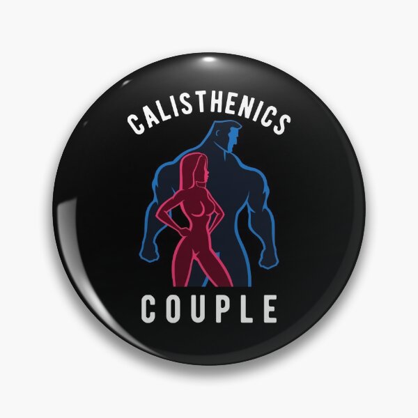 Item preview, Calisthenics couple illustration design designed and sold by Atleta-Cali.
