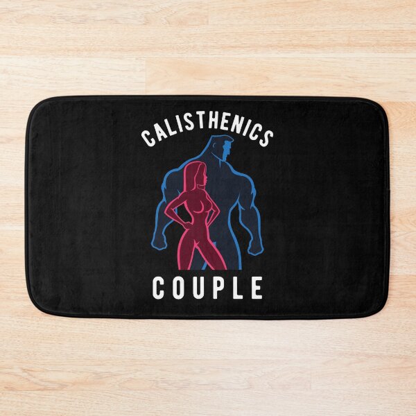 Item preview, Calisthenics couple illustration design designed and sold by Atleta-Cali.