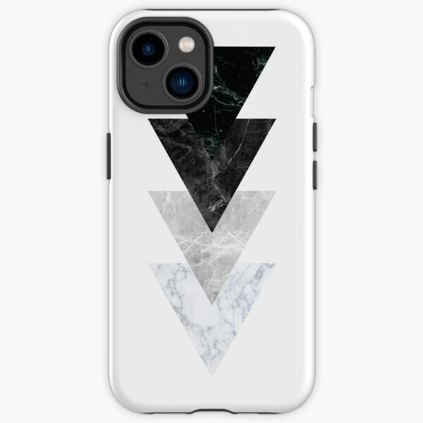 Marble Triangles iPhone Tough Case