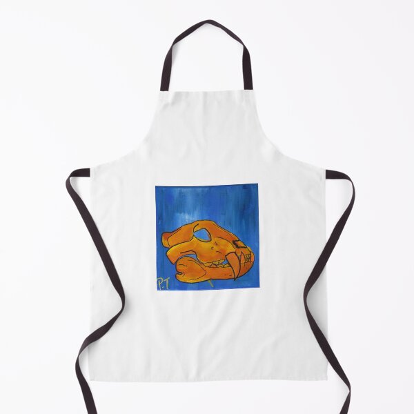 Item preview, Orange Pop Art Tiger Skull designed and sold by PetraInspired.