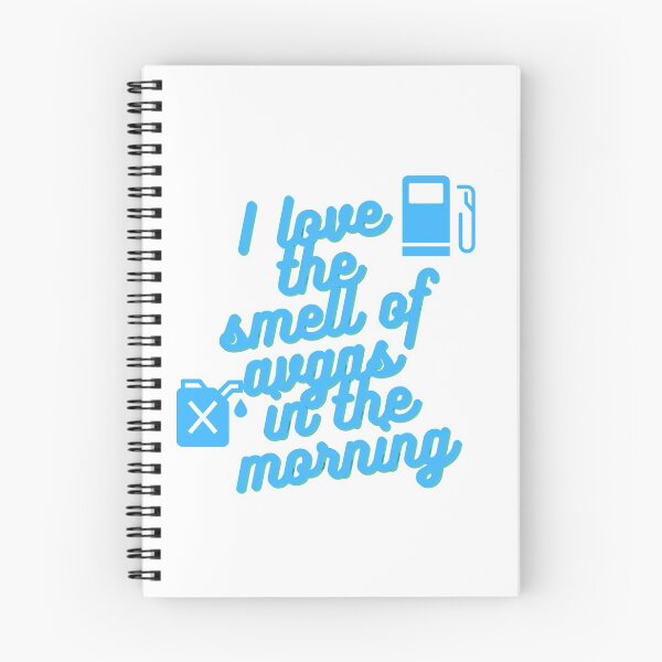 Item preview, I love the smell of avgas in the morning designed and sold by flight-apparel.