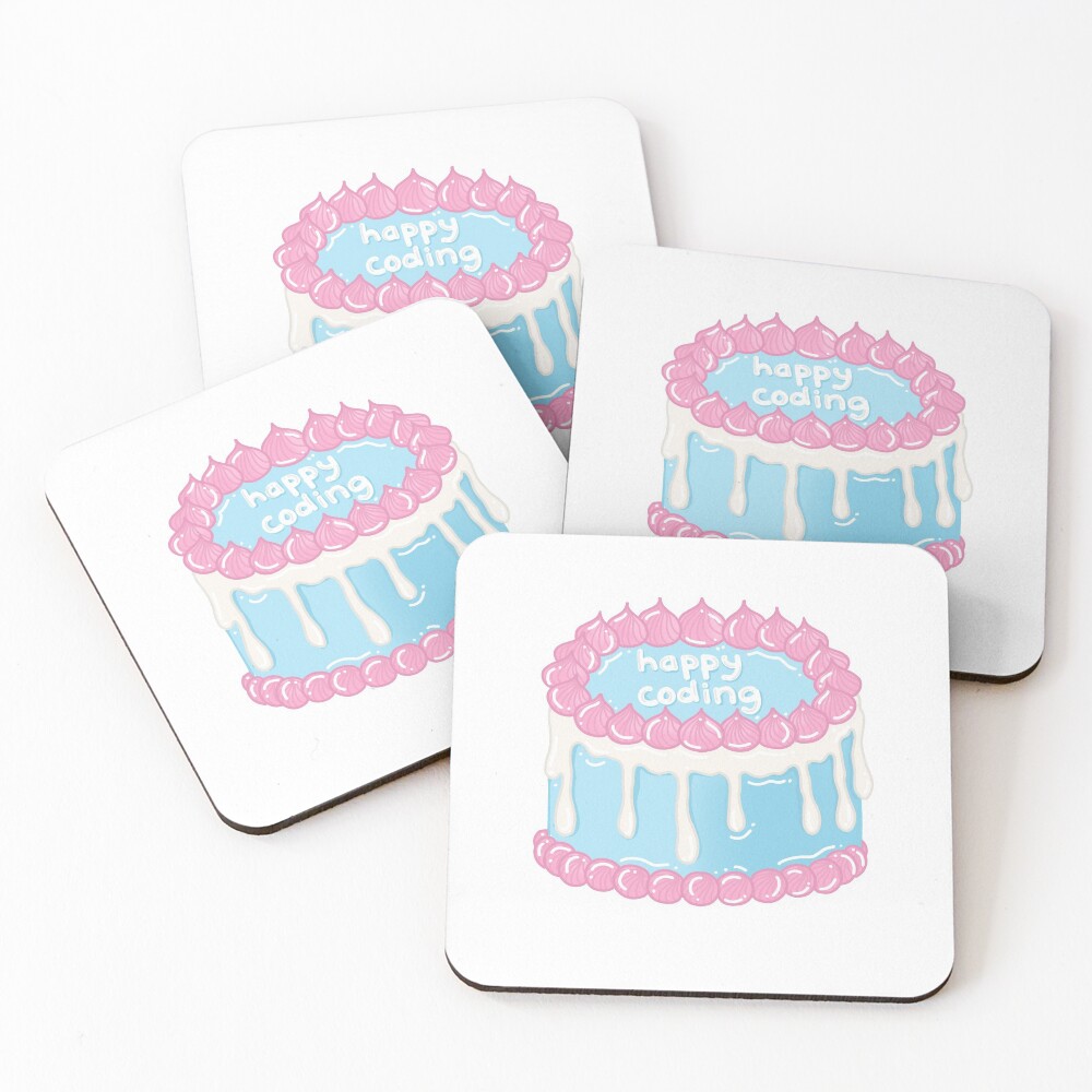 Item preview, Coasters (Set of 4) designed and sold by thecodedose.