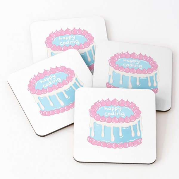 Item preview, Happy Coding | Cute Coding Sticker designed and sold by thecodedose.