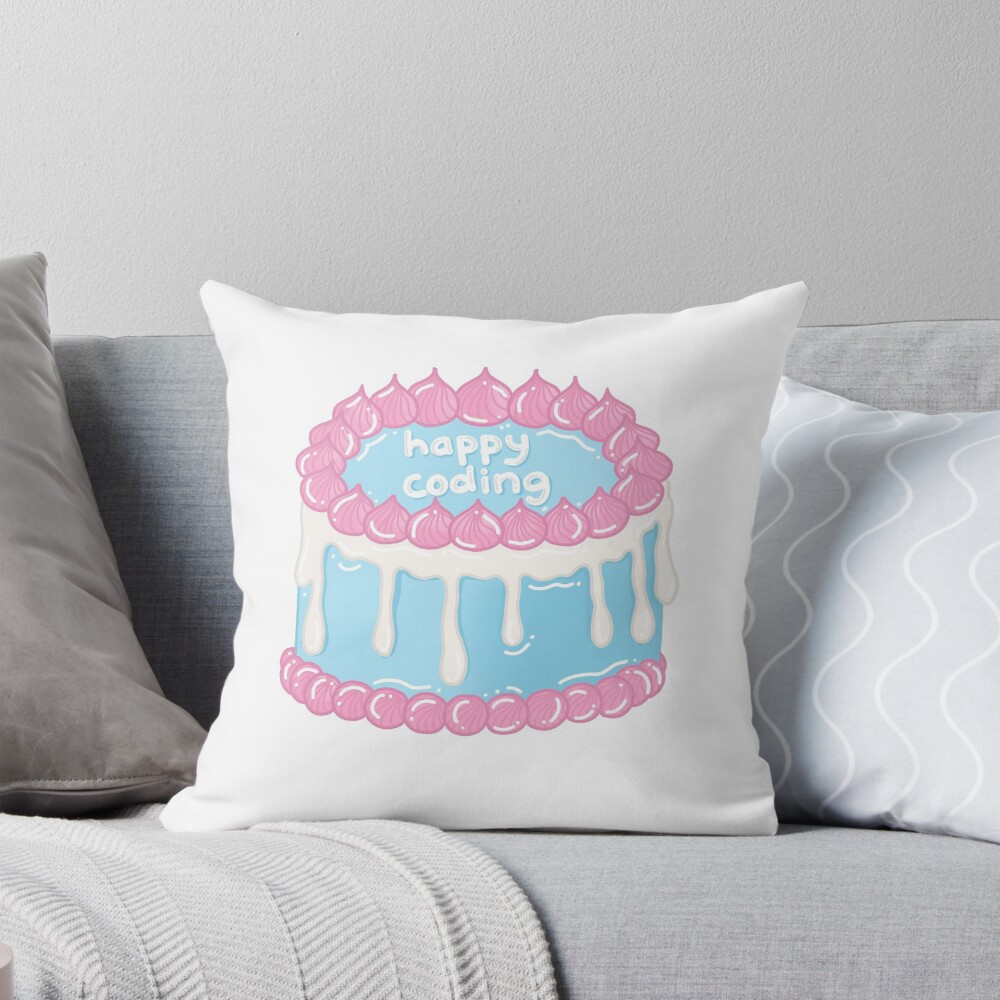 Item preview, Throw Pillow designed and sold by thecodedose.