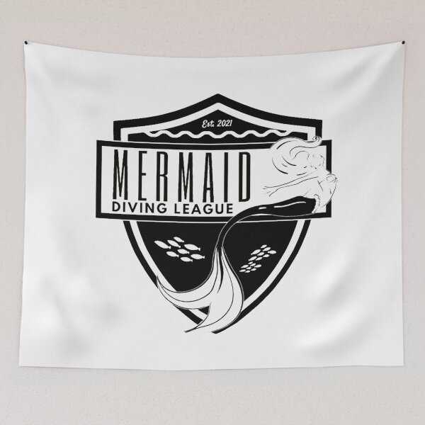 Item preview, Mermaid Diving League designed and sold by Mooscellaneous.