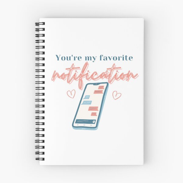 Item preview, You're My Favorite Notification  designed and sold by DesignStory.
