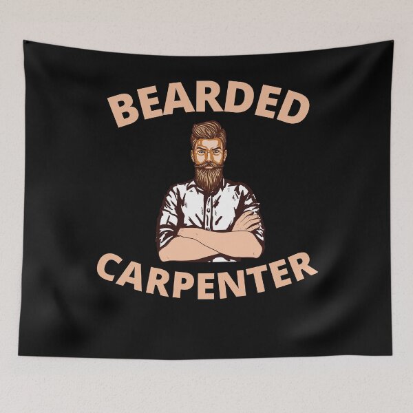 Item preview,  Bearded Carpenter designed and sold by IZ-STAR.