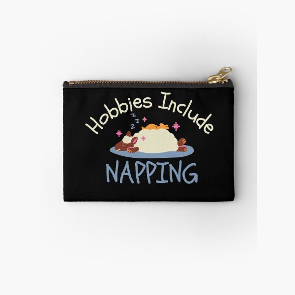 Item preview, Hobbies Include Napping Sleeping Animal Design designed and sold by SweetAndSpice.