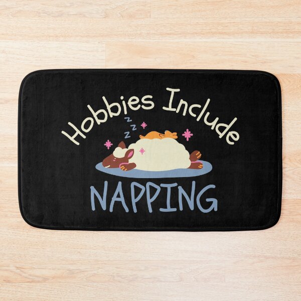 Item preview, Hobbies Include Napping Sleeping Animal Design designed and sold by SweetAndSpice.