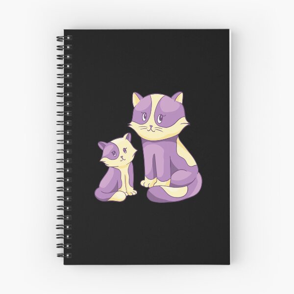 Item preview, Cat and Kitten Cartoon Mother Cat and Cute Catlove designed and sold by Ofca.