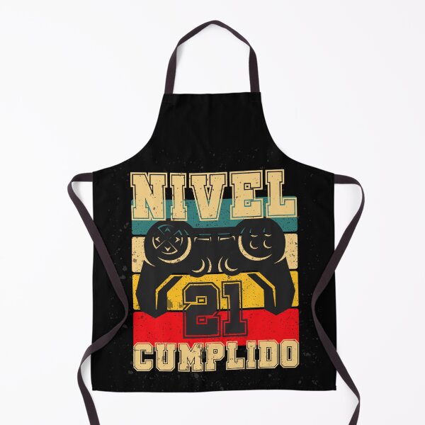 Item preview, 21 Cumpleaños Regalo Gamer Nivel 21 Cumplido (Level 21 Complete in Spanish Birthday Gift) Diseño Unisex designed and sold by InkItStudio.