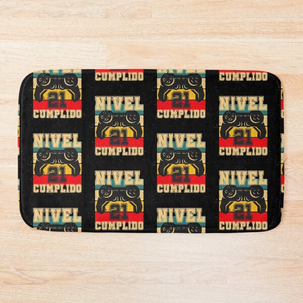 Item preview, 21 Cumpleaños Regalo Gamer Nivel 21 Cumplido  (Level 21 Complete in Spanish Birthday Gift) Diseño Unisex designed and sold by InkItStudio.
