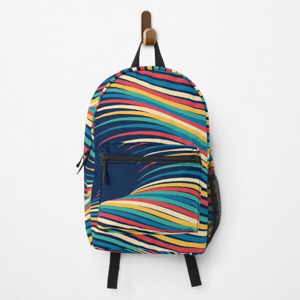 Item preview, Abstract Color Lines Waves designed and sold by MintaApparel.