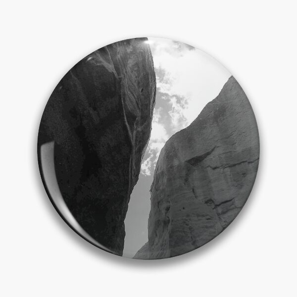 Item preview, B/W Midday canyon shadows on the canyon walls in Kasha-Katuwe Tent Rocks designed and sold by BoxOfGraphics.