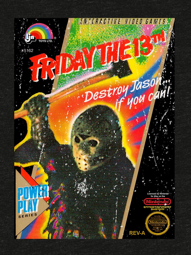 nes friday the 13th shirt