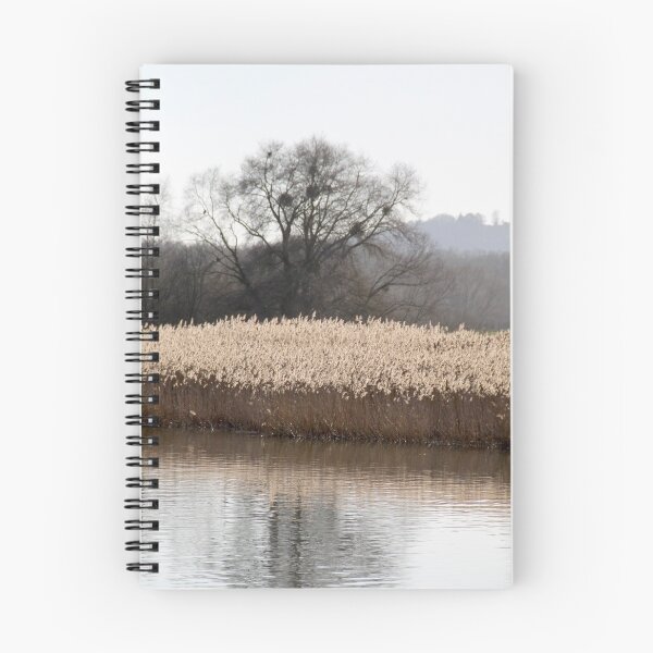 Item preview, Madine lake natural reeds landscape	 designed and sold by EstelleRossetti.