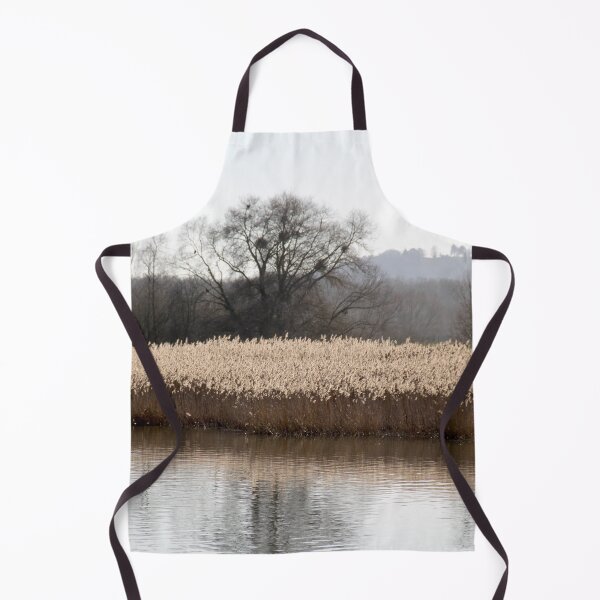 Item preview, Madine lake natural reeds landscape	 designed and sold by EstelleRossetti.